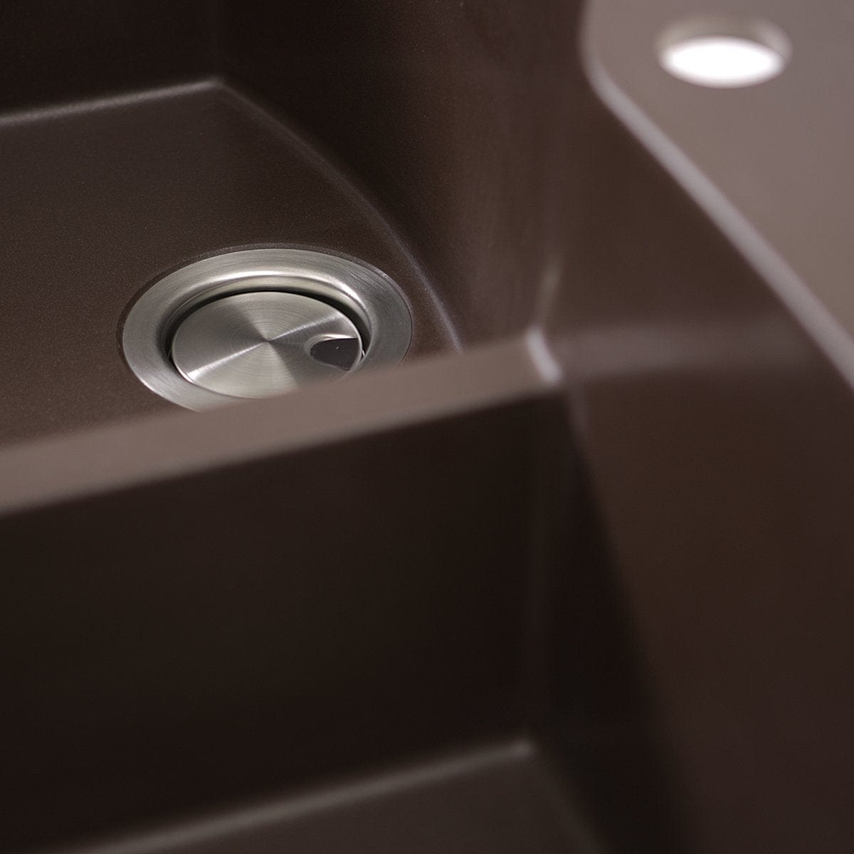 Nantucket 60/40 Double Bowl Granite Composite Kitchen Sink in Brown - PR6040 BR | Durable & Stylish for Modern Farmhouse & Rustic Decor