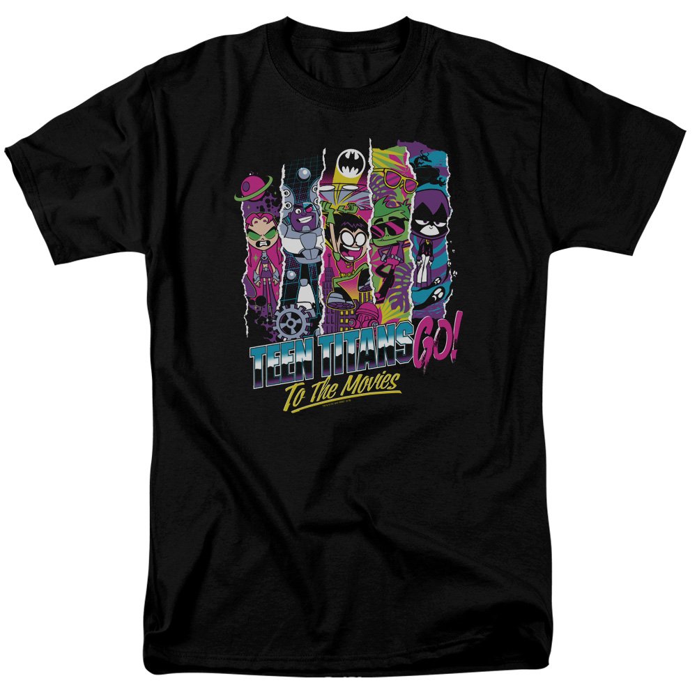 Teen Titans Go to The Movies T-Shirt - Unisex Adult Graphic Tee for Men & Women | Casual Wear, Cosplay, Superhero Fan Gift