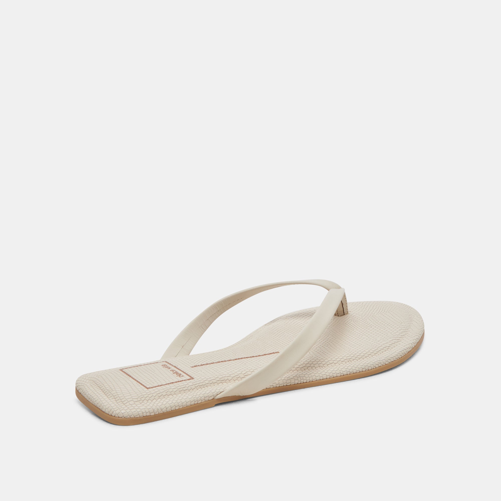 LAYNEY Women's Ivory Leather Sandals - Comfortable & Stylish Summer Casual Shoes for Beach, Walking & Outdoor Activities