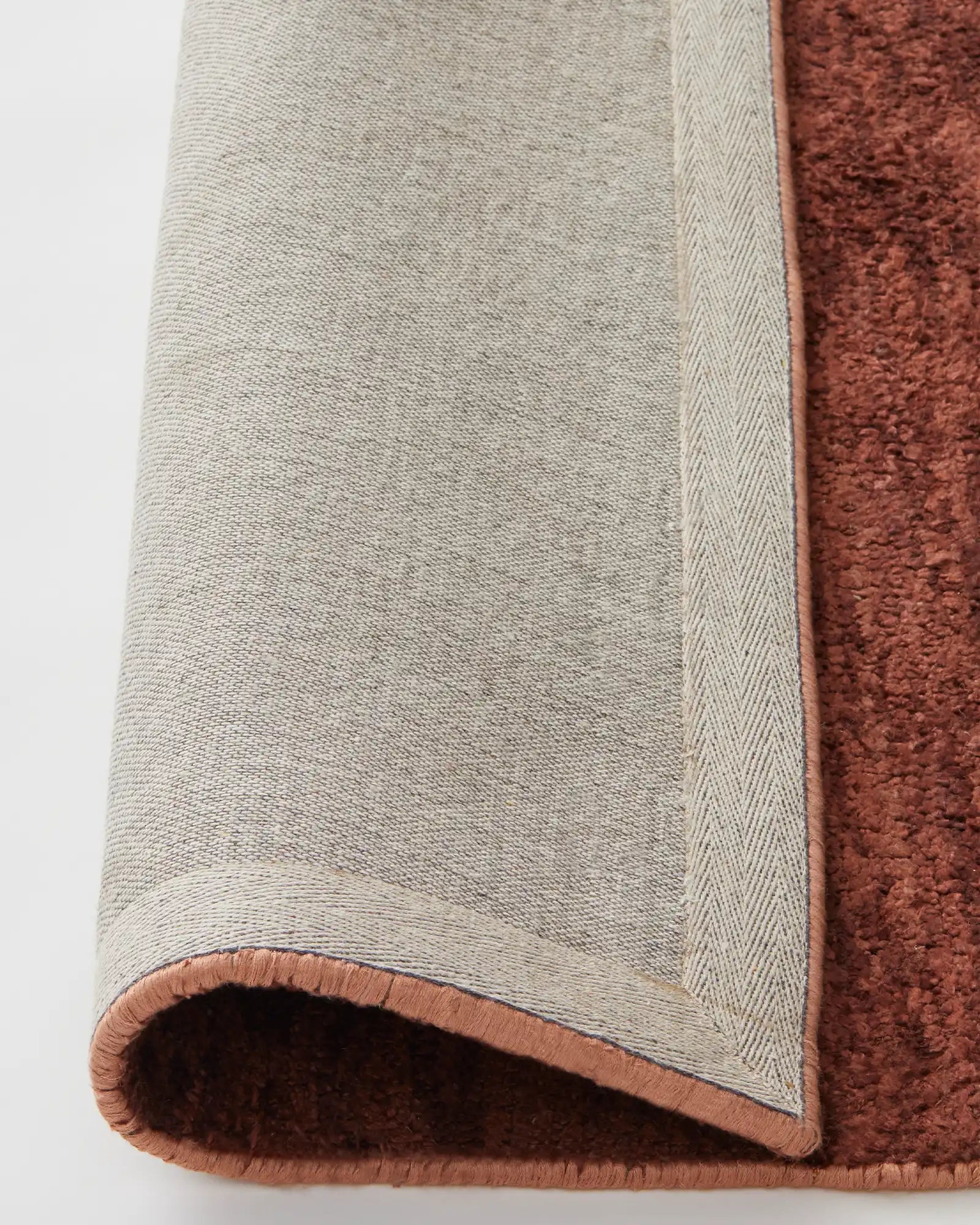 Almonte Rug Clay - Premium Handmade Clay Rug for Home Decor | Perfect for Living Room, Bedroom & Office