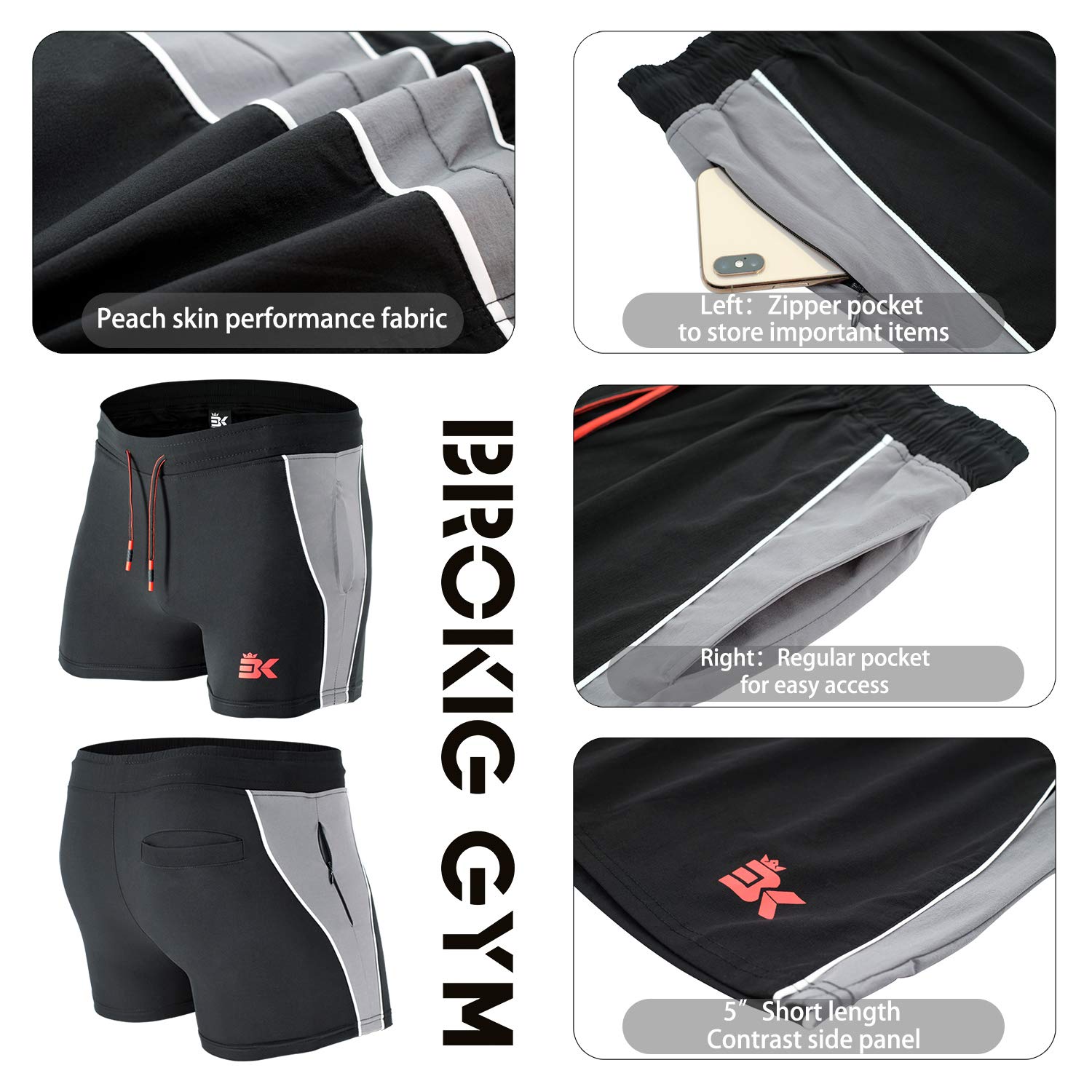 BROKIG Men's 5