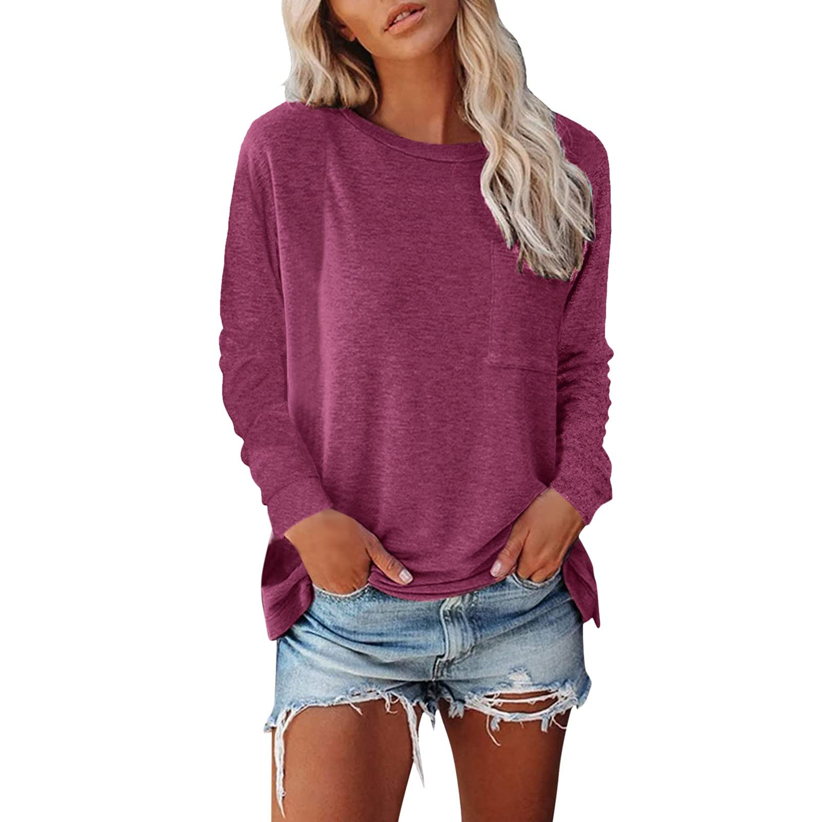 Women's Casual Blouses & Tops - Bohemian Striped Long Sleeve Twist Knot Shirts | Perfect for Office Wear, Date Nights & Spring Layering