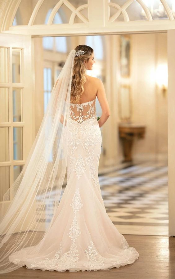 Stella York 6979 Elegant Wedding Gown with Lace Detailing - Perfect for Brides, Formal Events & Special Occasions