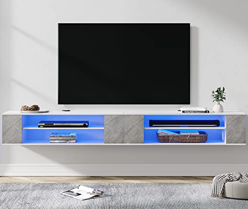 White&grey&blue Lights