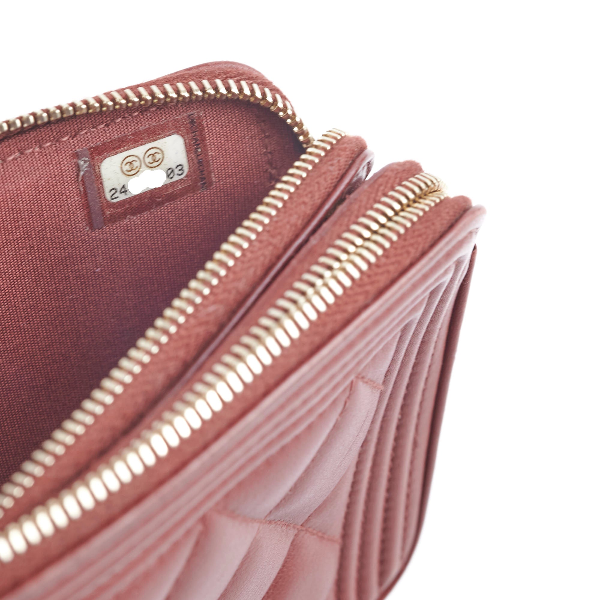 Chanel Boy Long Wallet in Burgundy - Luxury Leather Wallet for Women, Perfect for Everyday Use & Special Occasions