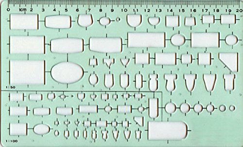 Professional Drafting Templates & Tools for Bathroom Plumbing - Perfect for DIY Home Renovation, Construction Projects, and Plumbing Repairs