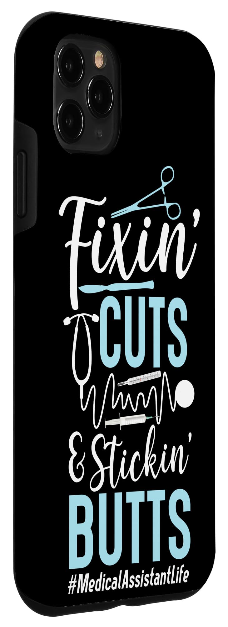Certified Medical Assistant (CMA) Case for iPhone 11 Pro Max - Shockproof Protective Cover for Healthcare Professionals - Perfect for Hospitals, Clinics & Medical Work Environments