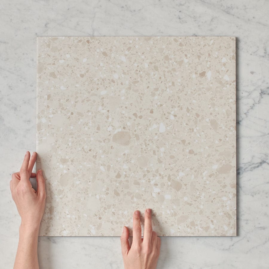 Premium Yamba Clay Terrazzo Look Tile - Elegant Floor & Wall Tile for Kitchen, Bathroom, and Living Room Decoration