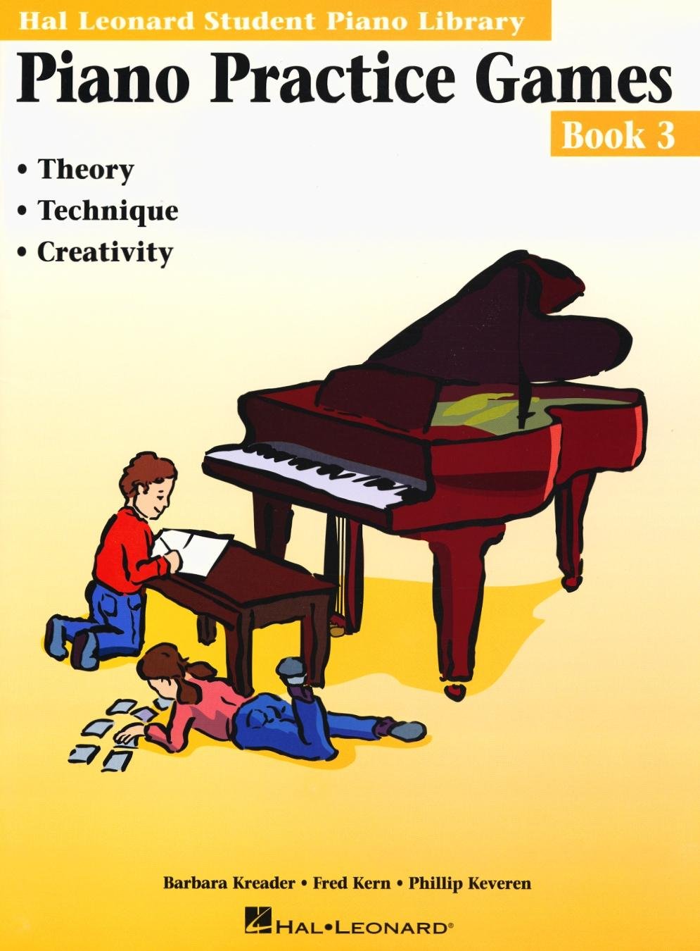 Hal Leonard Student Piano Library Book 3: Fun Piano Practice Games for Kids - Perfect for Home & Classroom Learning