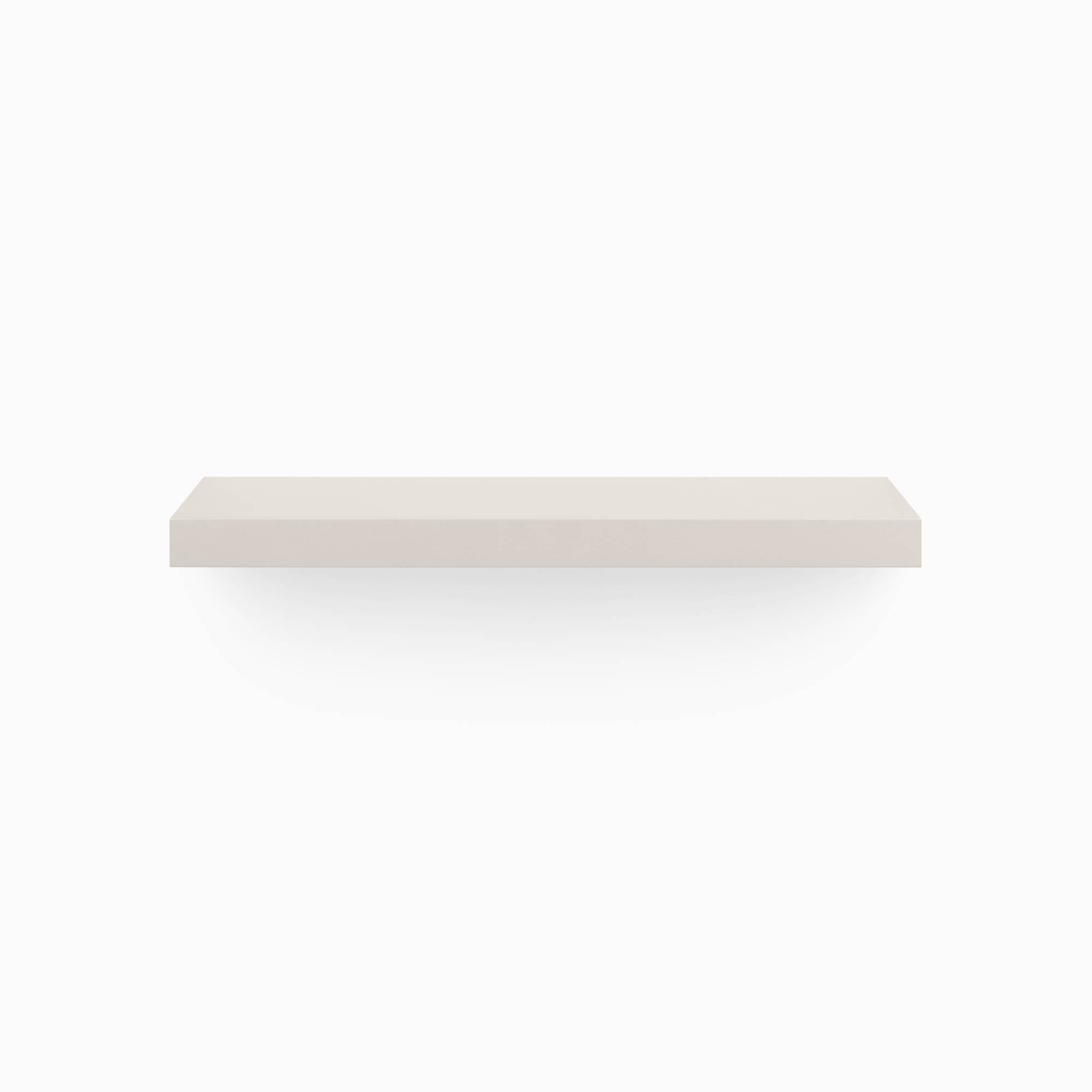 Aksel Concrete Floating Shelf - Modern Wall Mounted Shelf for Living Room, Kitchen, Bathroom | Sturdy & Stylish Storage Solution for Home Decor