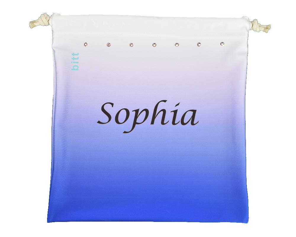 Custom Gymnastics Grip Bag - Ombre Colors & Crystals for Training