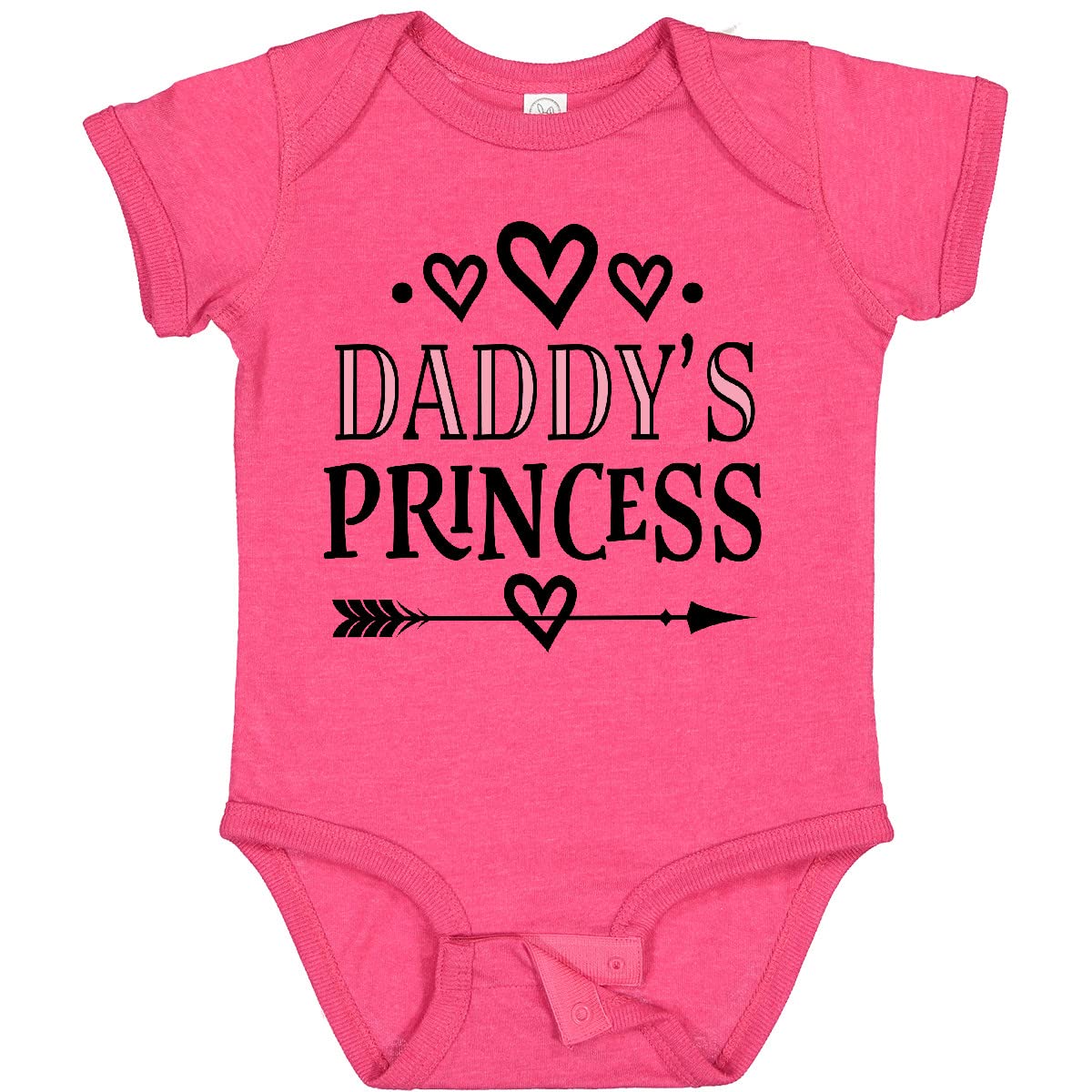 Inktastic Daddy's Princess Baby Bodysuit - Cute Infant Onesie for Girls | Perfect for Family Photos, Birthdays & Special Occasions