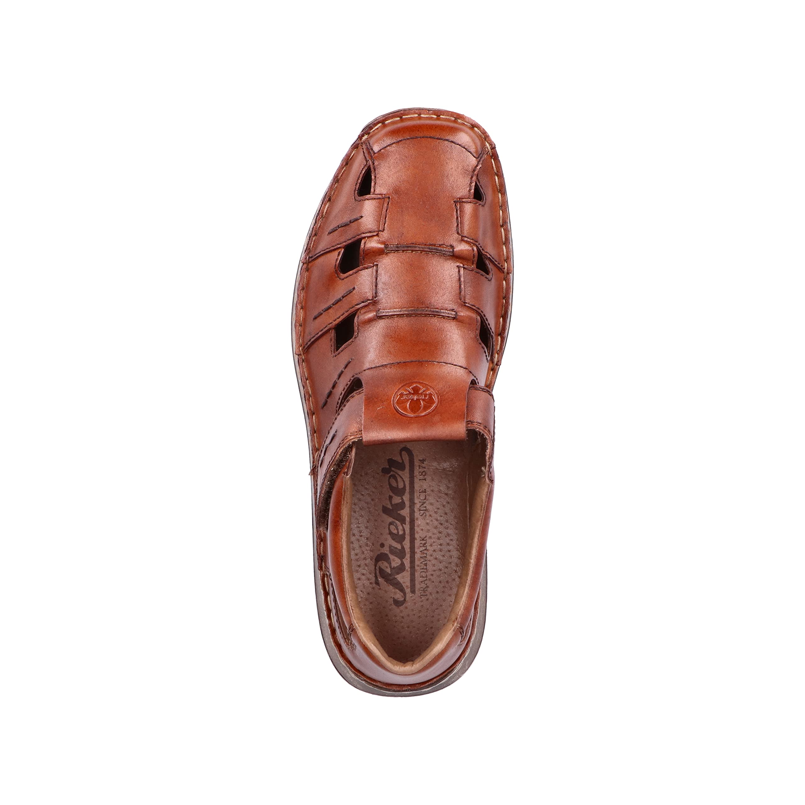 Rieker Men's Comfort Loafers - Slip-On Casual Shoes for Business & Travel - Lightweight & Breathable Leather Loafers for Men
