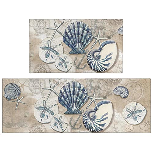 2 Ocean Theme Seashell