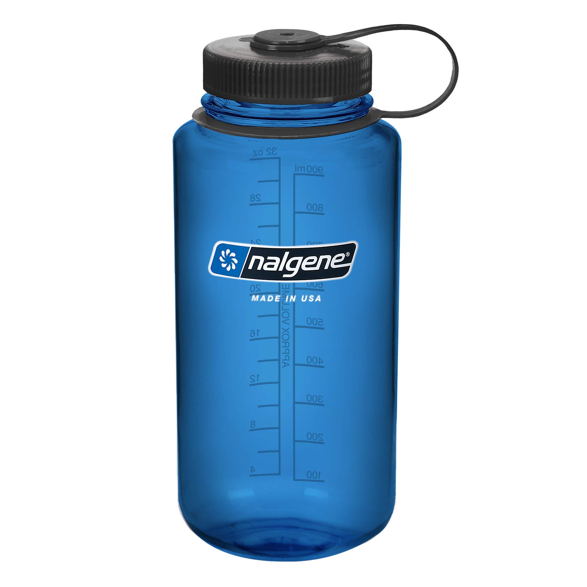 Nalgene Wide Mouth Water Bottle 32oz BPA-Free Leak Proof Tritan Plastic - Ideal for Hiking, Gym & Outdoor Activities