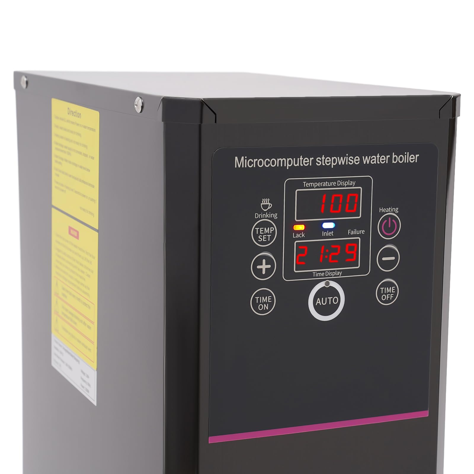 Commercial Electric Hot Water Dispenser 20L/5.28Gal - 3000W Fast Boiling Water Boiler for Tea, Coffee, Dessert Shops & Hotels (45L/H) - Perfect for High-Volume Beverage Service & Food Preparation