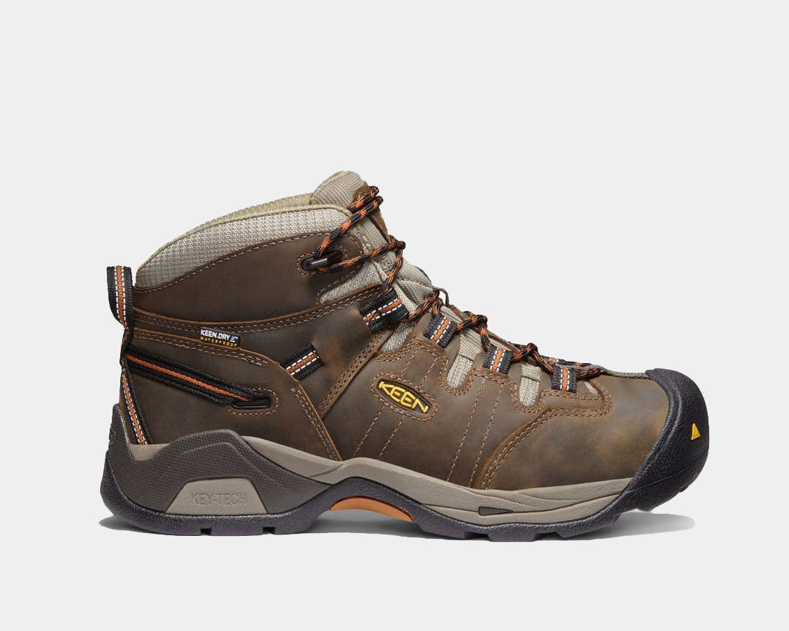 Detroit XT Waterproof Work Boots for Men - Soft Toe Safety Shoes - Durable & Comfortable for Construction, Hiking & Outdoor Work