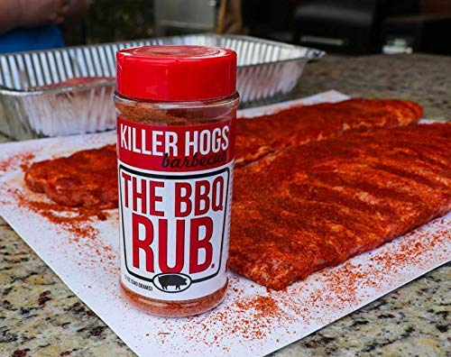 Killer Hogs Championship BBQ Rub - Premium Grill Seasoning for Beef, Steak, Burgers, Pork & Chicken | 11oz All-Purpose Dry Rub | Perfect for Grilling, Smoking & Outdoor Cooking