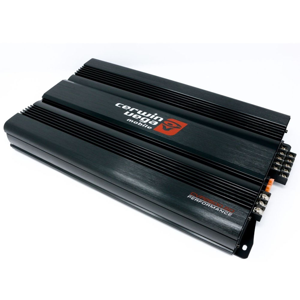 Cerwin Vega CVP2500.5D 2500W Peak Power 5-Channel Car Amplifier - 660W RMS Class AB with Bass Remote Control - Perfect for Car Audio Systems, Bass Boost & Multi-Speaker Setups