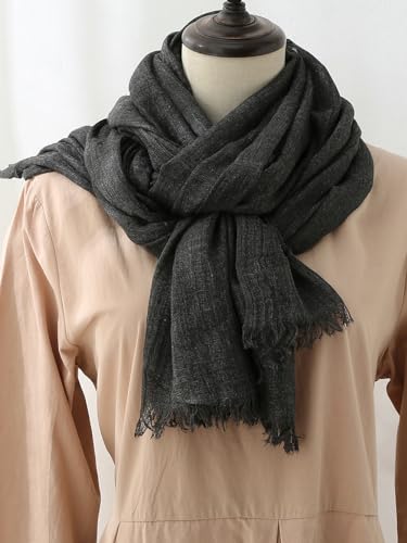 Shawl Wraps - Black-grey
