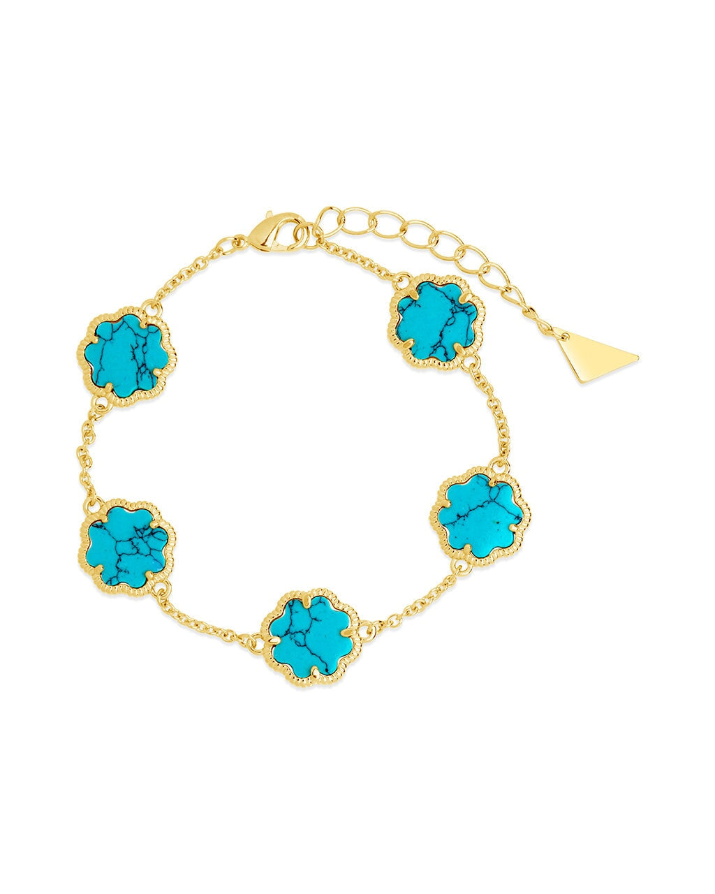 Rose Petal Station Bracelet for Women - Dainty Floral Charm Adjustable Bangle for Everyday Wear, Gift for Her, Wedding, Anniversary & Special Occasions