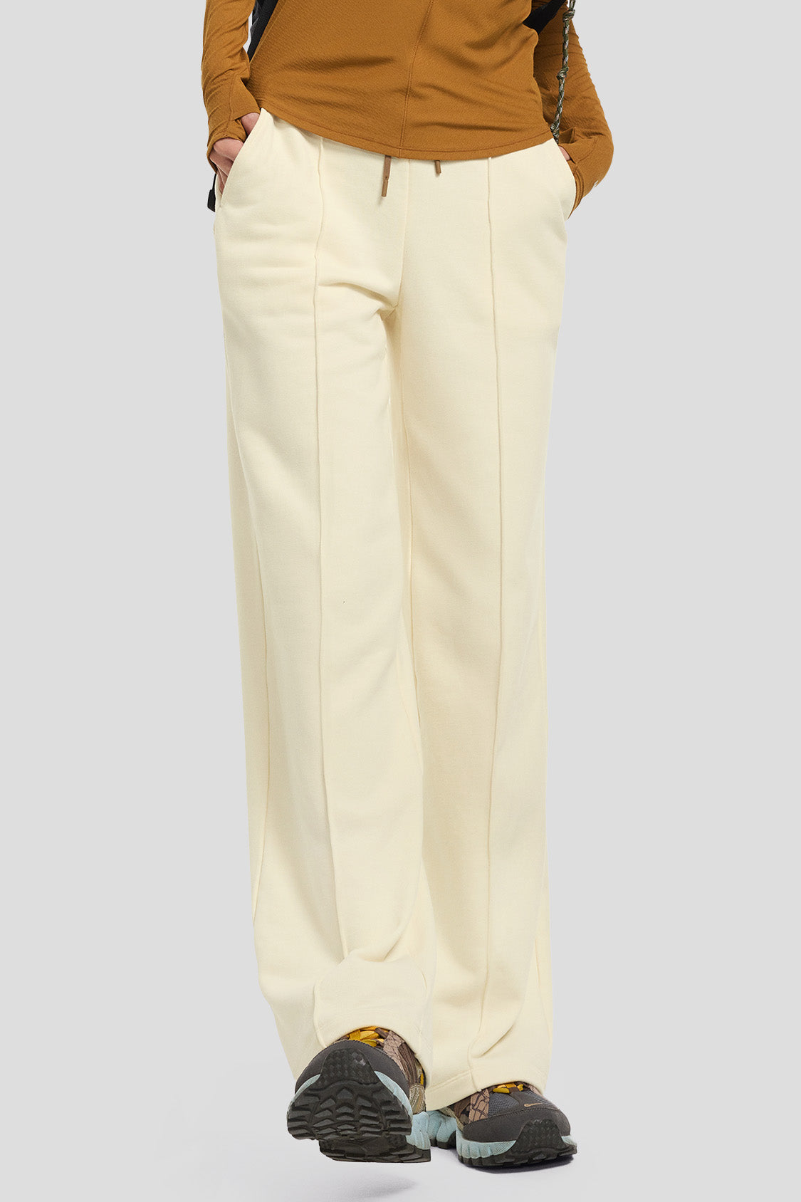 AirFlex Women's High Stretch Wide Leg Pants - Comfortable Yoga Pants for Workout, Lounge & Travel - Plus Size Available