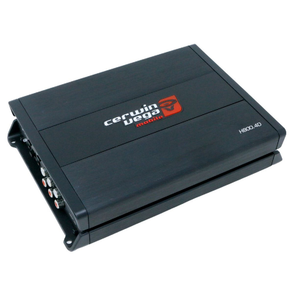 Cerwin Vega H800.4D HED 4 Channel Digital Car Amplifier - High Power Audio System for Cars, Trucks & SUVs | Perfect for Upgrading Vehicle Sound Systems
