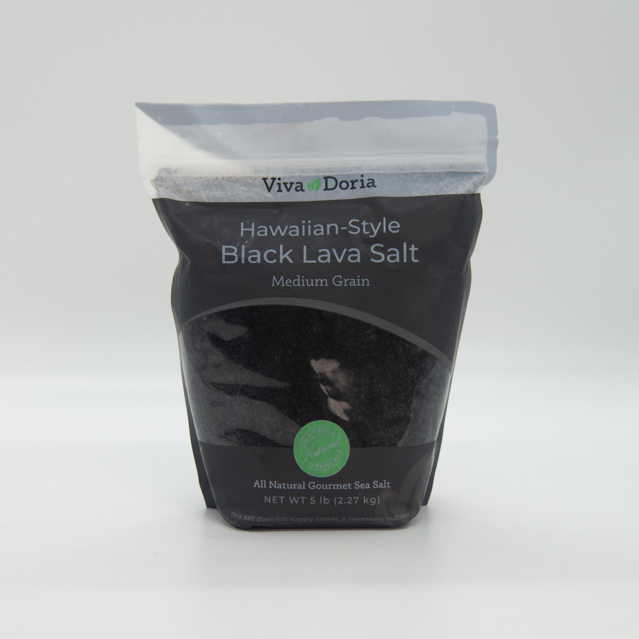 Organic Black Salt (Kala Namak) - 100% Natural, Vegan & Gluten-Free - Perfect for Vegan Cooking, Detox & Ayurvedic Recipes
