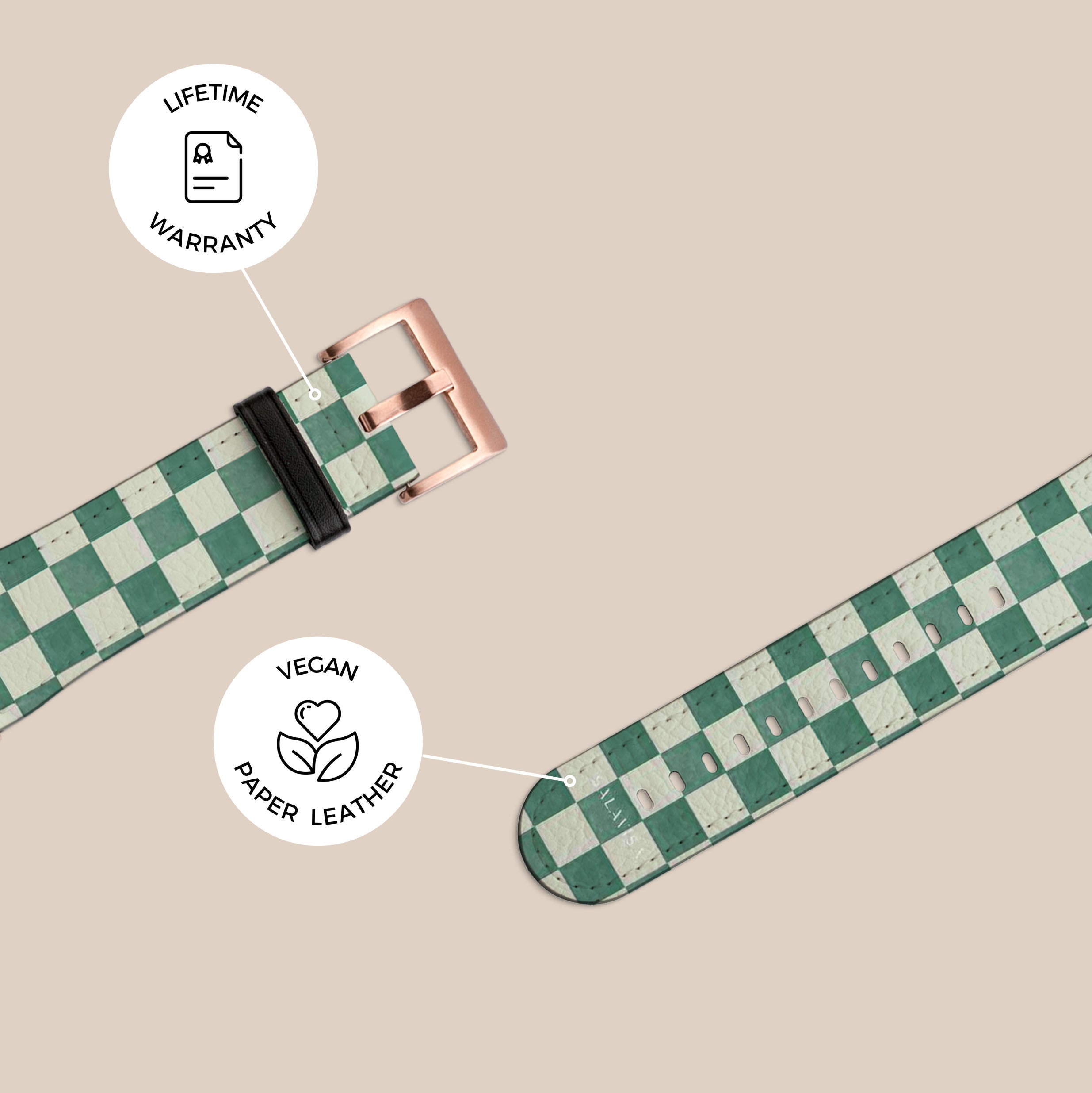 Premium Mint Green Serenity Galaxy Watch Band - Soft Silicone Strap for Samsung Galaxy Watch 4/5/6, Active 2, Fit for Workout, Running, Yoga & Daily Wear