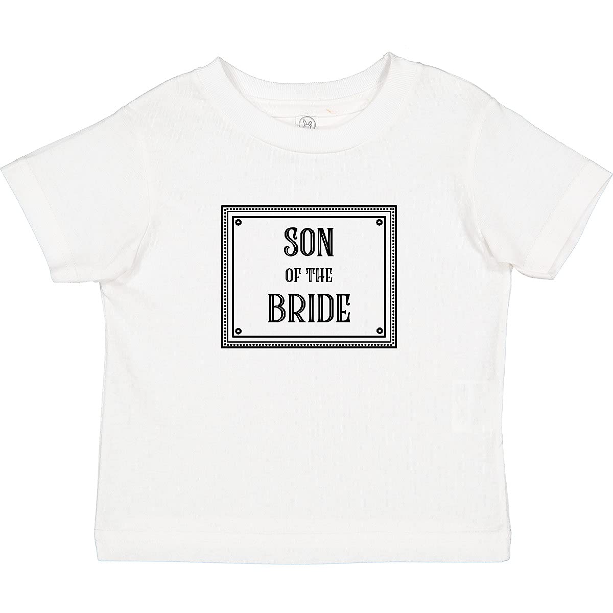 Inktastic Son of The Bride Toddler T-Shirt - Cute Flower Boy Outfit for Weddings & Special Occasions
