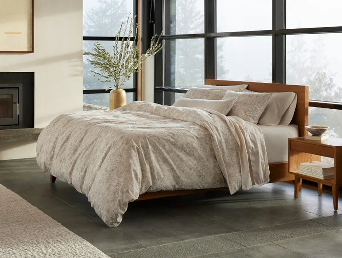 Solana Organic Cotton Duvet Cover Set - Soft & Breathable Bedding for All Seasons | Perfect for Master Bedroom, Guest Room & Dorm Decor