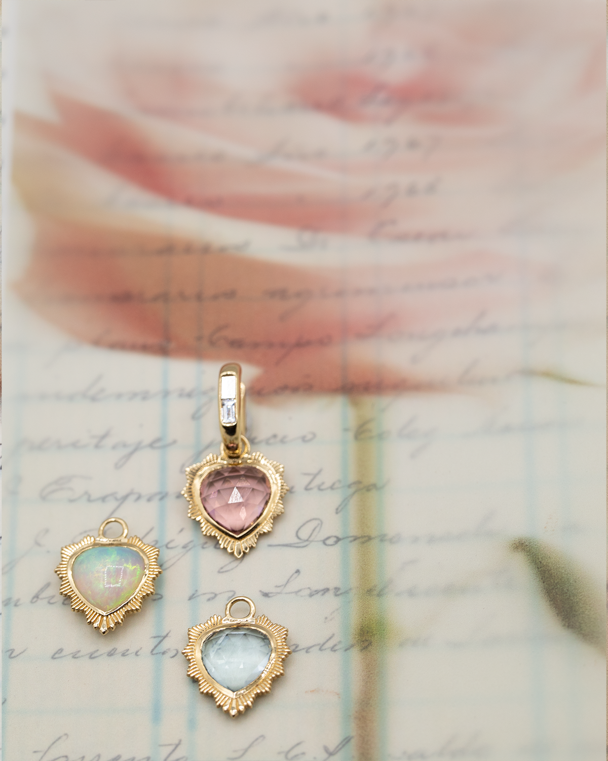 Natural Aquamarine Gemstone Heart Pendant Necklace - Genuine March Birthstone Jewelry for Women - Perfect Gift for Anniversary, Valentine's Day & Mother's Day