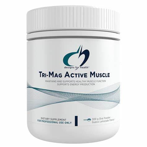 Designs for Health Tri Mag Active Muscle Supplement - Magnesium for Muscle Recovery, Cramp Relief & Relaxation - Supports Athletes, Fitness Enthusiasts & Active Lifestyles