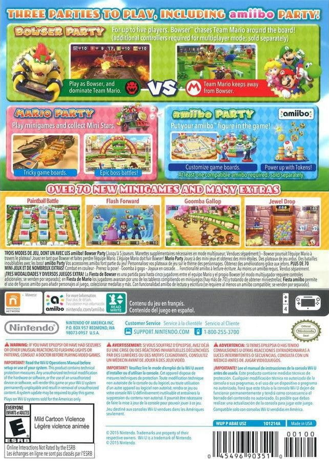 Used Mario Party 10 Wii U Video Game - Complete Edition for Family Fun Game Night & Multiplayer Entertainment