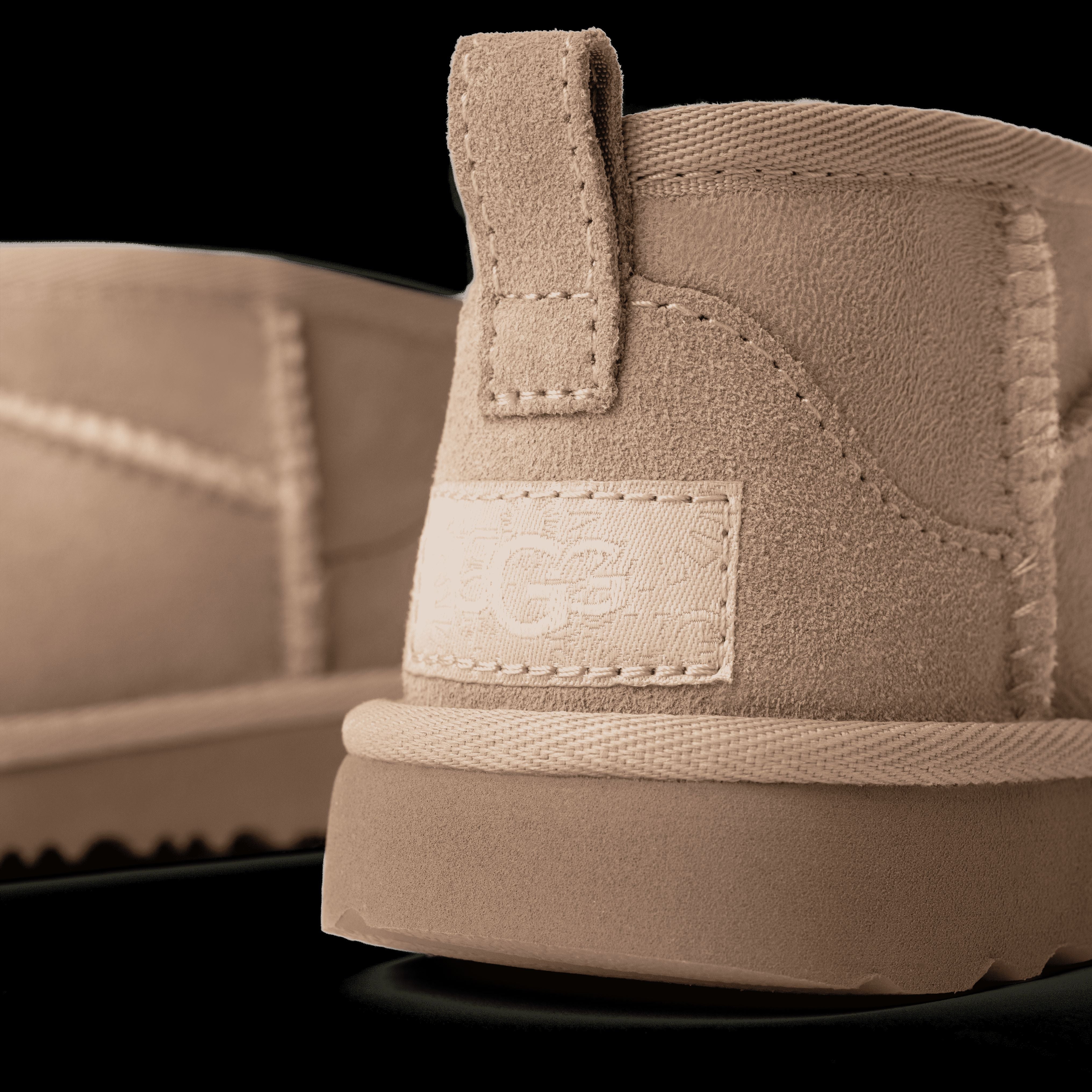 UGG Toddler's Classic Ultra Mini Boots in Sand - Warm Winter Booties for Baby Girls & Boys - Perfect for Snow, Playdates & Outdoor Adventures