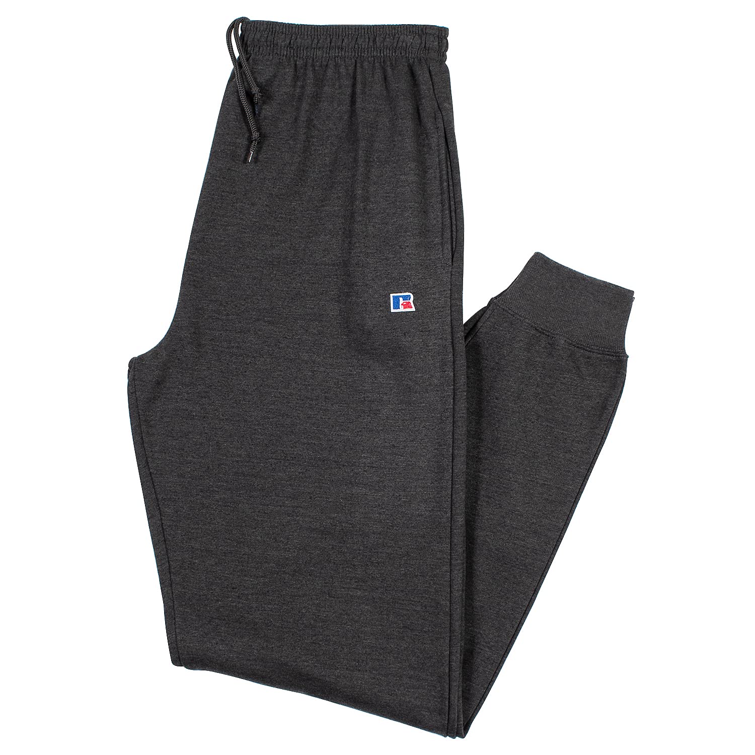 Russell Athletic Big and Tall Fleece Sweatpants for Men - Comfortable Jogger Pants for Lounge, Gym & Outdoor Activities