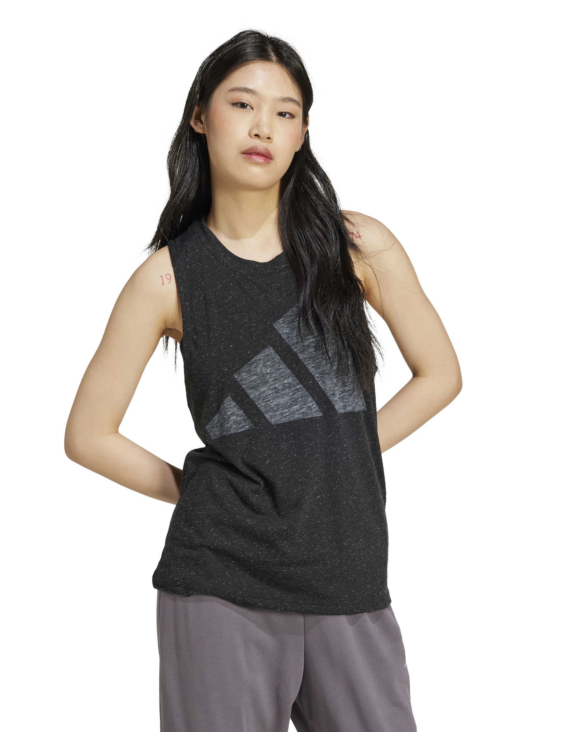 Essentials Winners Tank Top for Women & Men - Black & White - Gym, Workout, Running, Yoga, Casual Wear