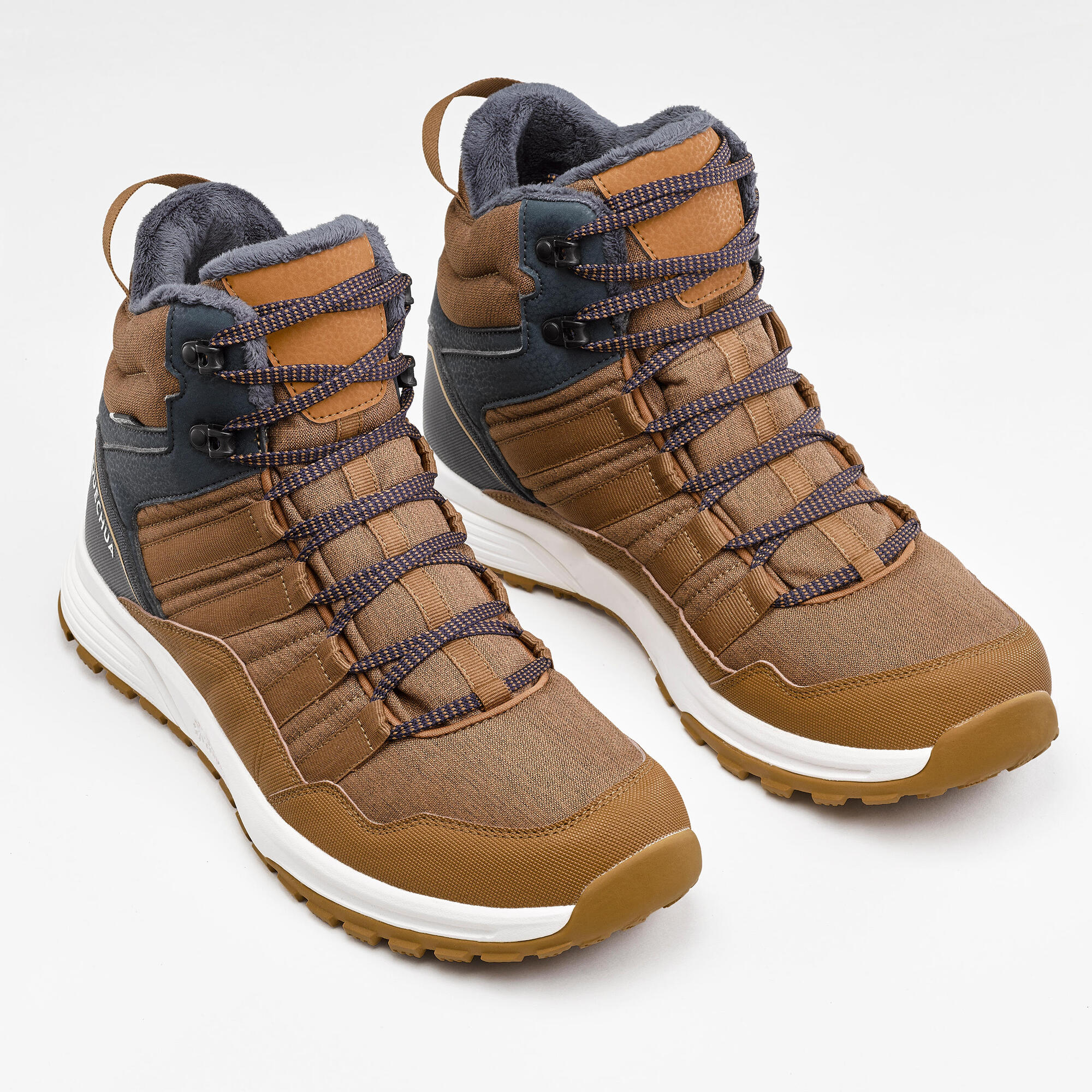 Quechua SH100 X Warm Waterproof Hiking Boots for Men - Winter Trekking & Outdoor Adventure Footwear