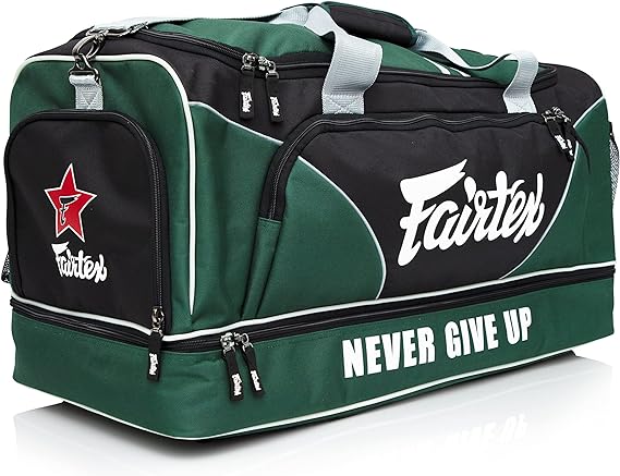 Fairtex MMA Gear Bag - Durable Gym Duffel for Boxing, Muay Thai & BJJ Training - Perfect for Fighters, Athletes & Martial Arts Enthusiasts - Use in Gym, Competition & Travel