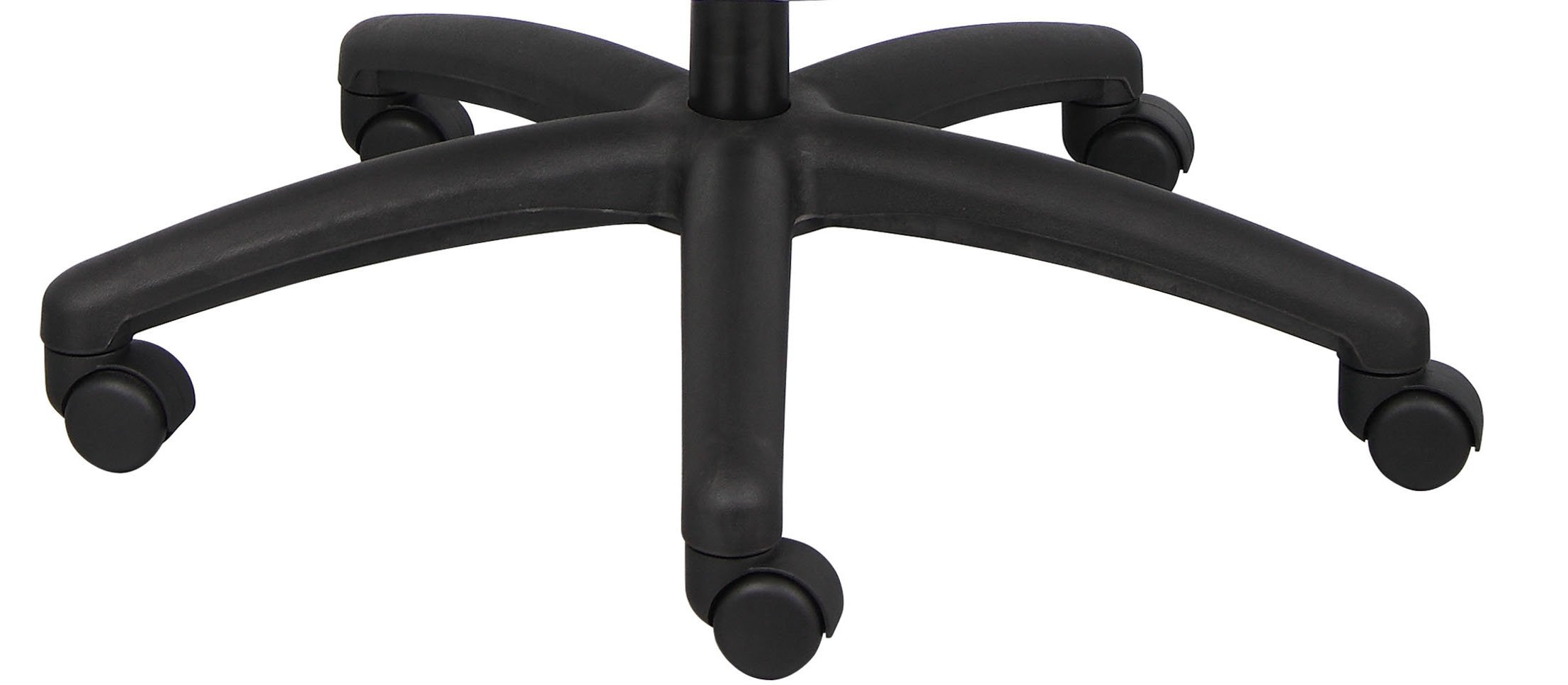 Boss Office Products B1691-BK Adjustable Height Black Fabric Drafting Stool with Arms - Ergonomic Design for Architects, Artists & Drafting Professionals - Perfect for Home Office, Studio & Workspace