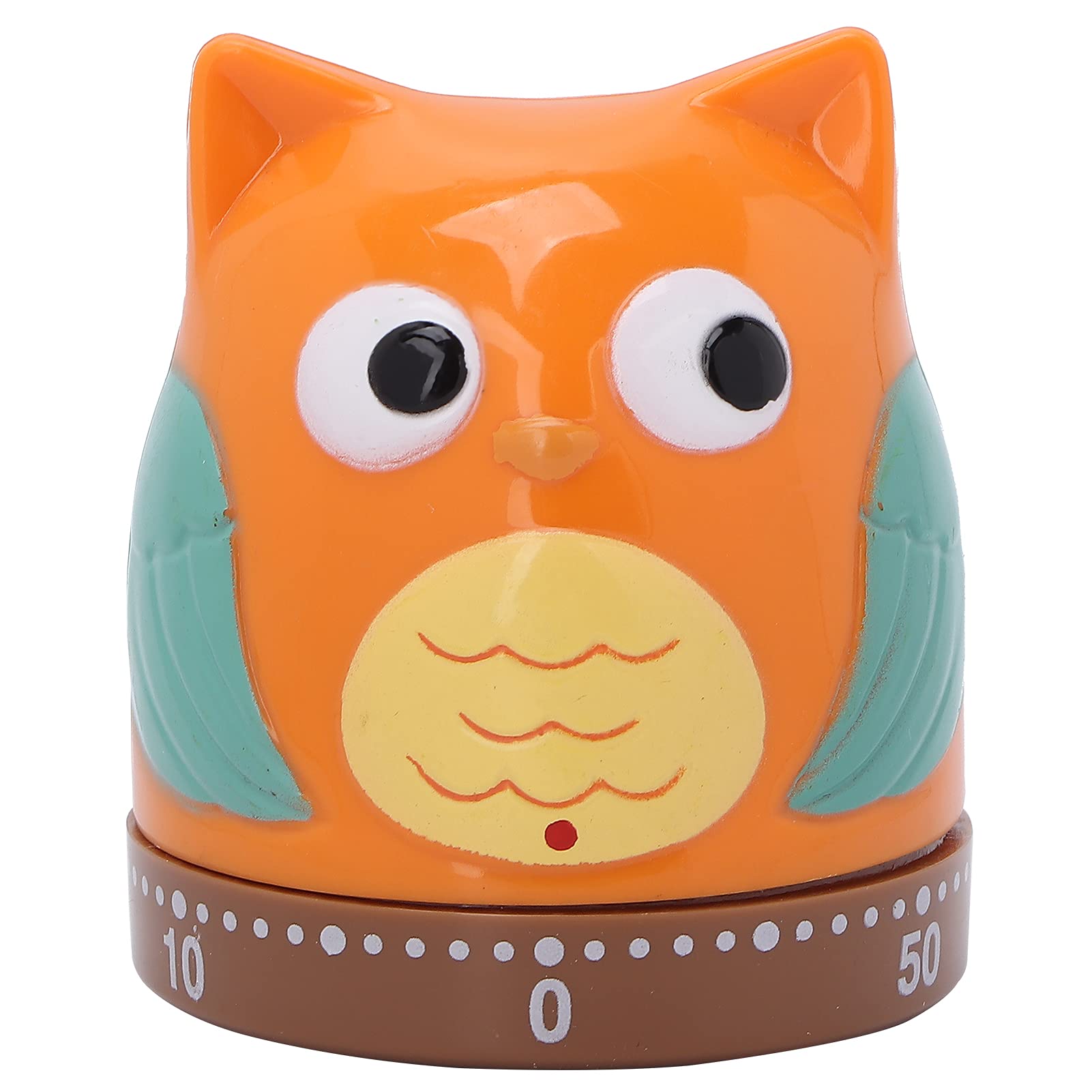 Cute Cartoon Kitchen Timer - 60-Minute Mechanical Wind Up Timer with Rotating Countdown Display for Cooking, Baking, Studying & Salon Time Management | Perfect for Home Kitchen, Office & Beauty Salon Use