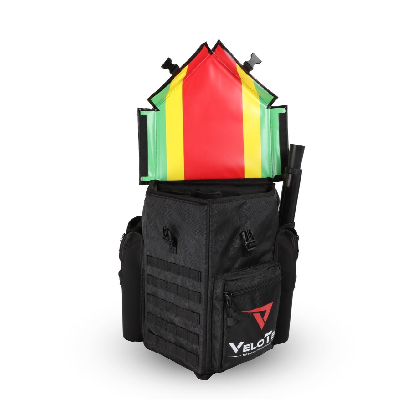 VeloTee 2.0 Pro Baseball & Softball Training Bag Bundle with Tanner Tee - Premium Batting Practice Equipment for Baseball Players & Coaches - Perfect for Field Training, Batting Cages & Team Practices