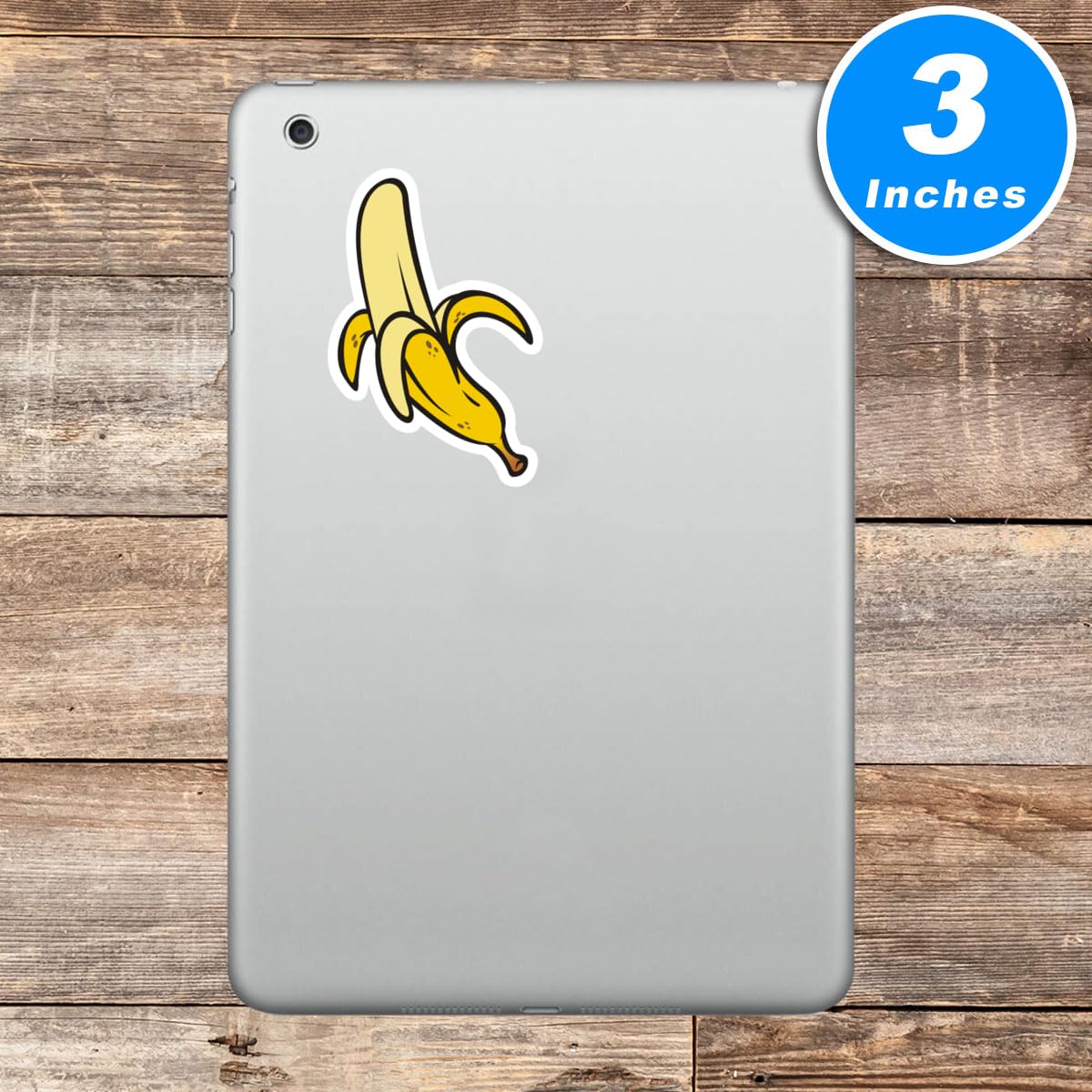 Premium Banana Sticker Set - 3 Pack (2.5