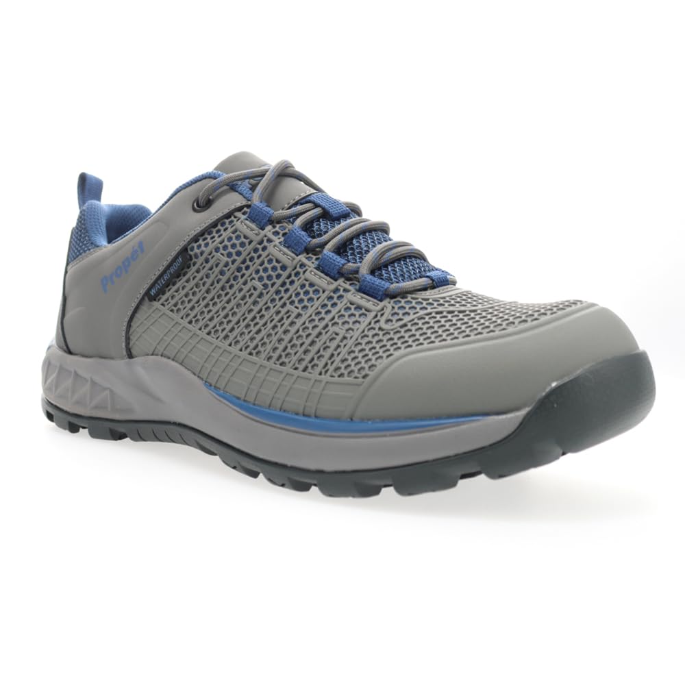 Propet Men's Vestrio Waterproof Hiking Shoes - Lightweight Trail Running Shoes for Outdoor Adventures, Camping & Backpacking