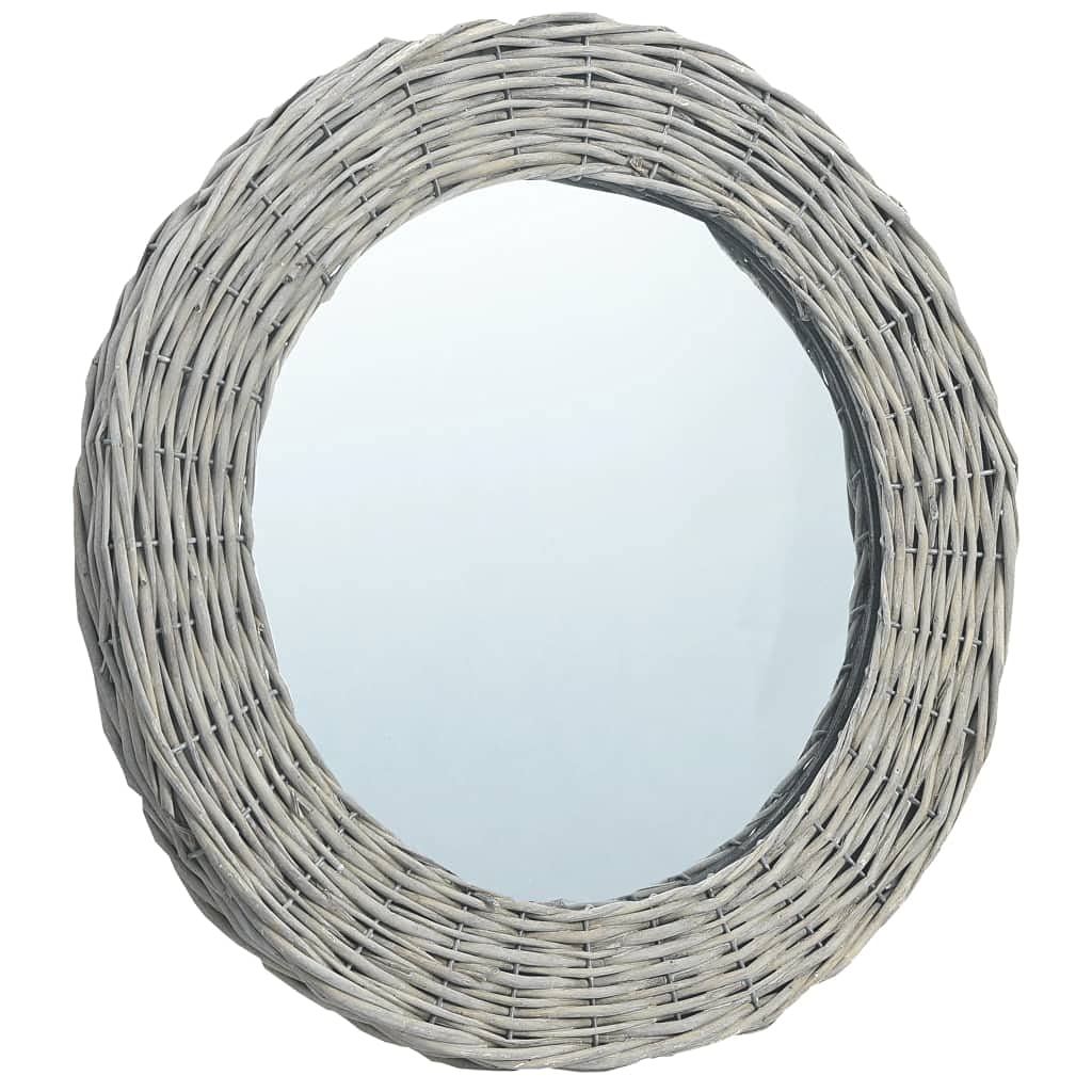 Rattan Wall Mirror 31.5