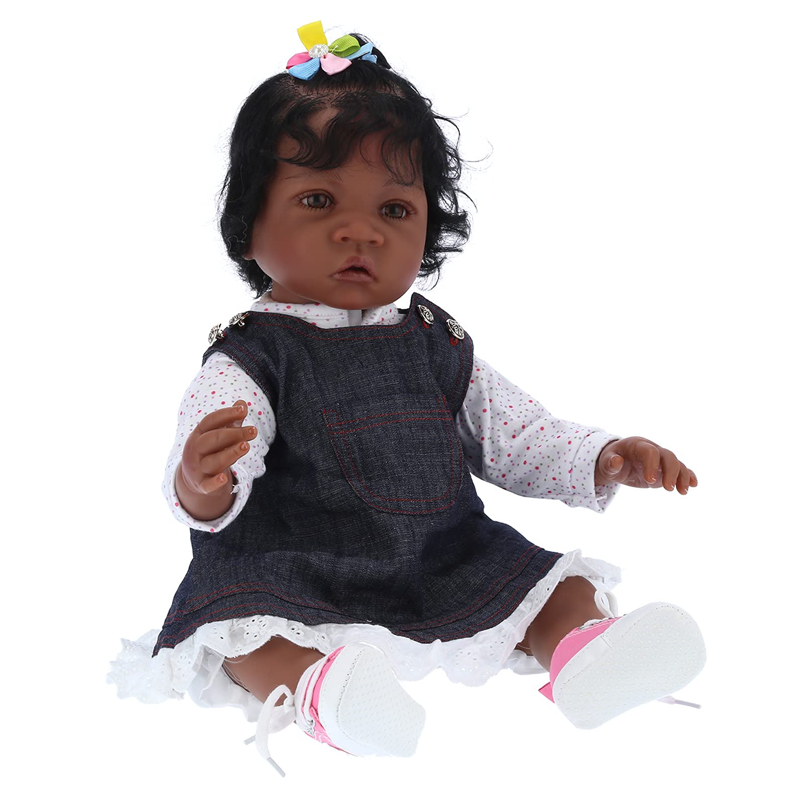 Lifelike 55cm Reborn Baby Doll - Ultra Soft & Durable for Long Service Life | Perfect Infant Toy Gift for Kids | Ideal for Playtime, Collecting & Emotional Comfort