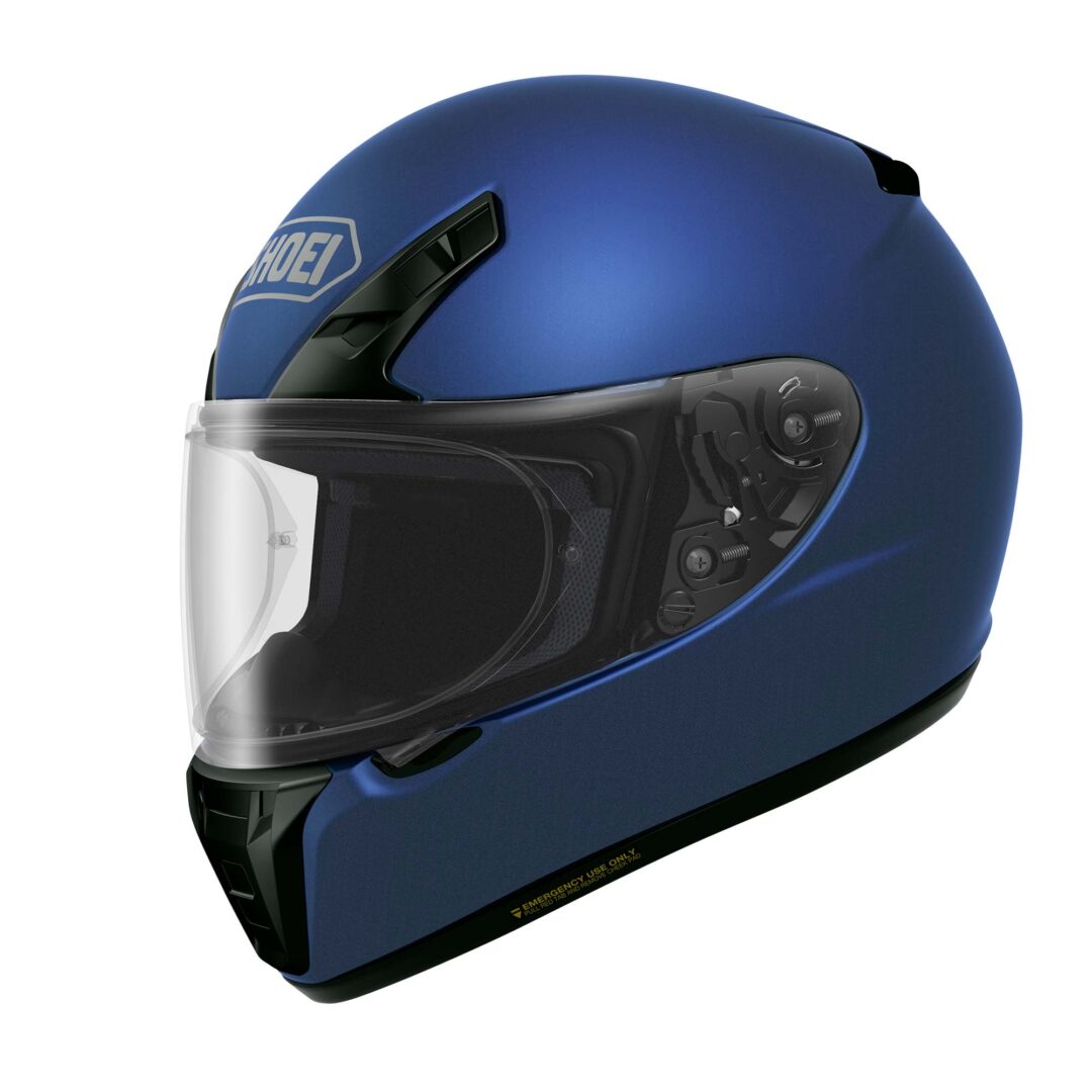 Shoei RF SR Solid Motorcycle Helmet - DOT & ECE Certified Full Face Helmet for Street Riding - Lightweight & Aerodynamic Design for Comfort & Safety - Perfect for Commuting, Touring & Sport Biking