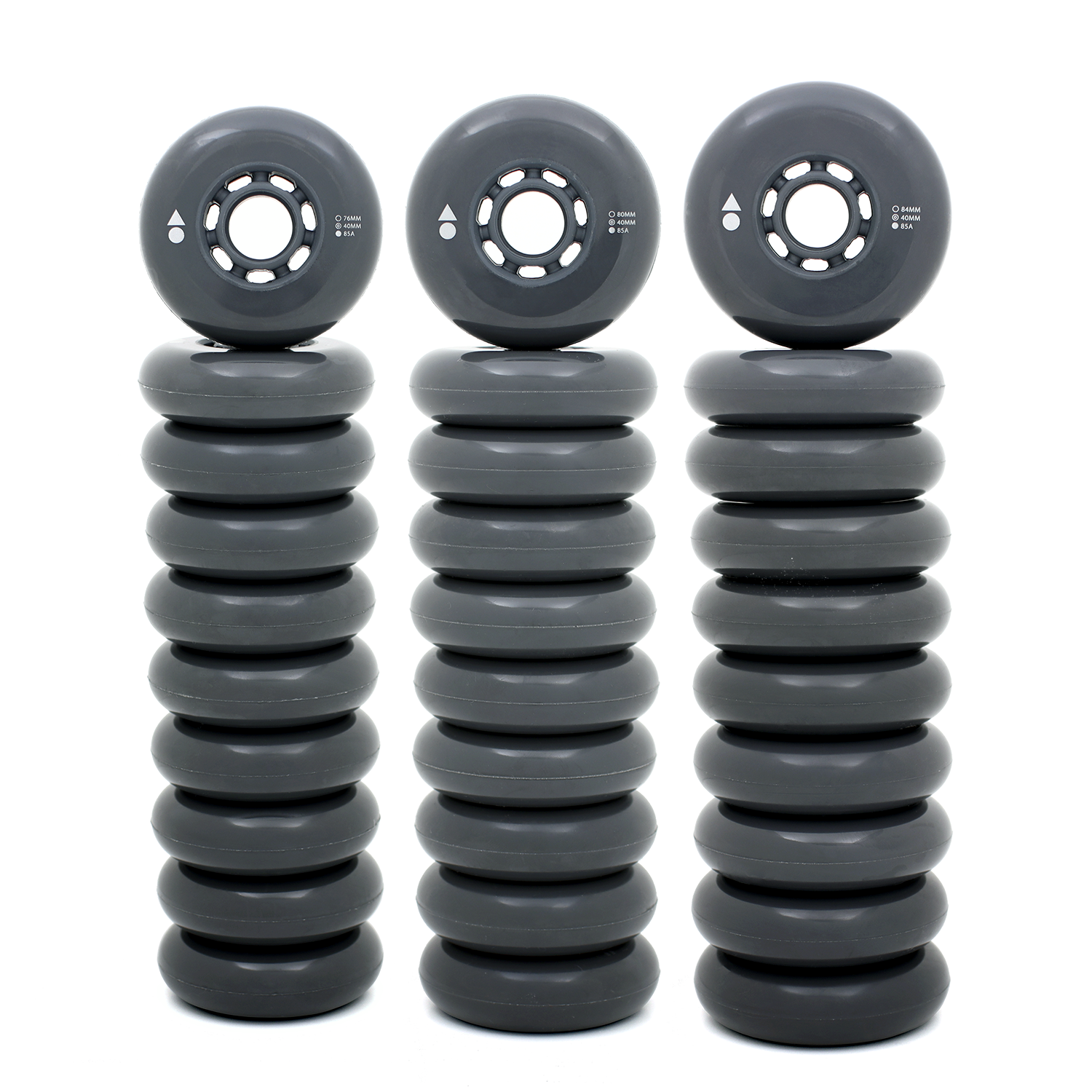 Wizard PR Wheels - 10 Pack High-Performance Skateboard Wheels for Smooth Riding & Tricks | Perfect for Street, Park & Vert Skating