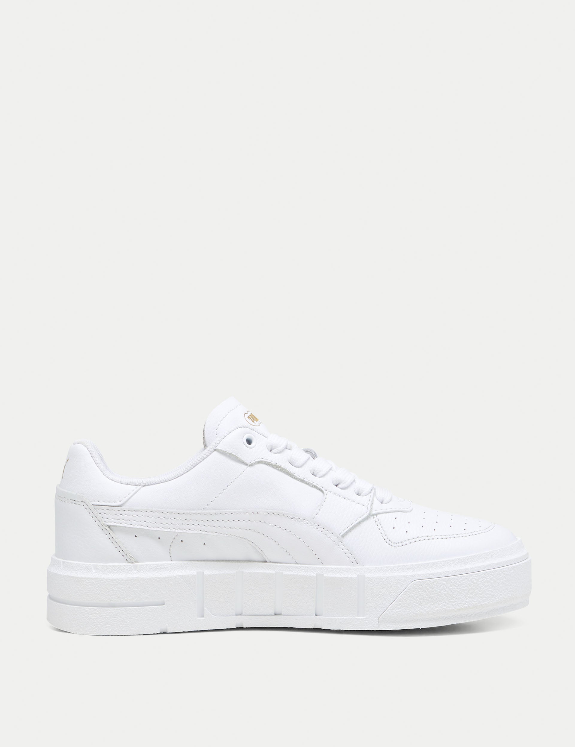 Cali Court Leather Sneakers for Men & Women - White Casual Shoes for Walking, Running & Everyday Wear