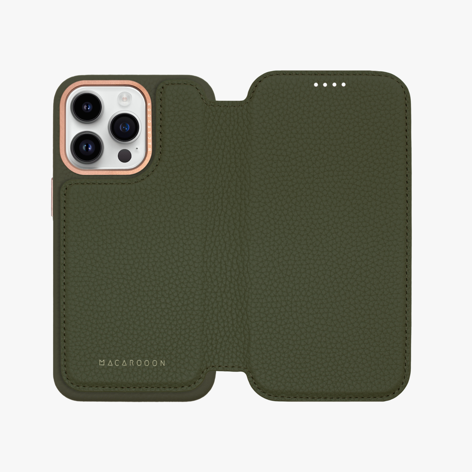 Premium iPhone 16 Pro Max MagSafe Leather Flip Case - Hybrid Protective Cover with Wallet Slot | Perfect for Business Professionals & Travelers
